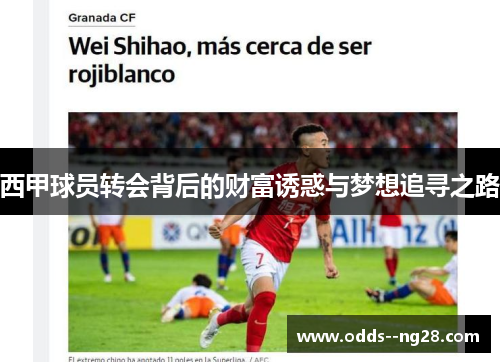 西甲球员转会背后的财富诱惑与梦想追寻之路